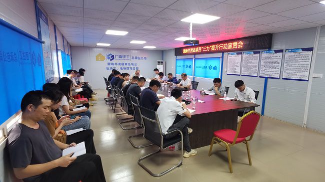 分公司党支部书记、副总司理胡海云深入牛湾岛项目宣贯《“三力”提升行动》。。。。；；；；；；菩奘 摄修图）.jpg